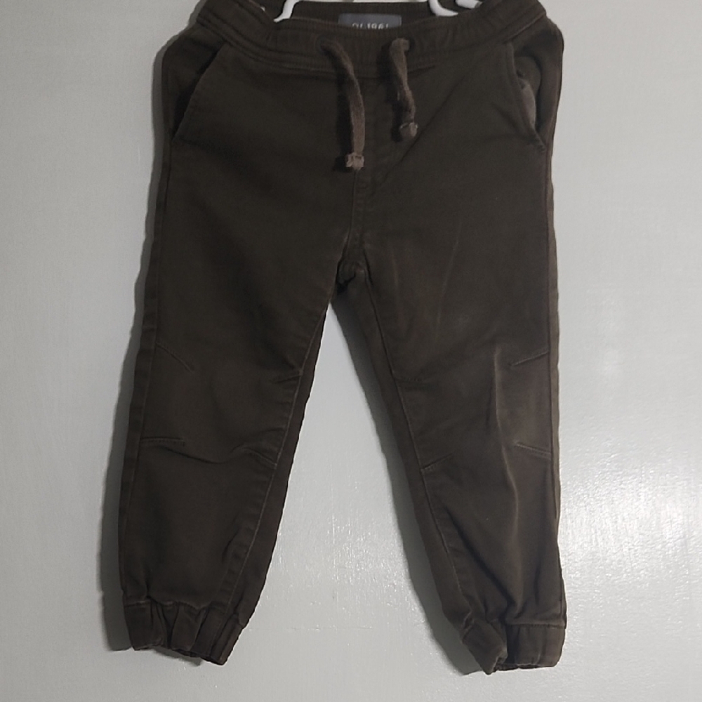 DL1961 Kids Dark Brown Joggers
